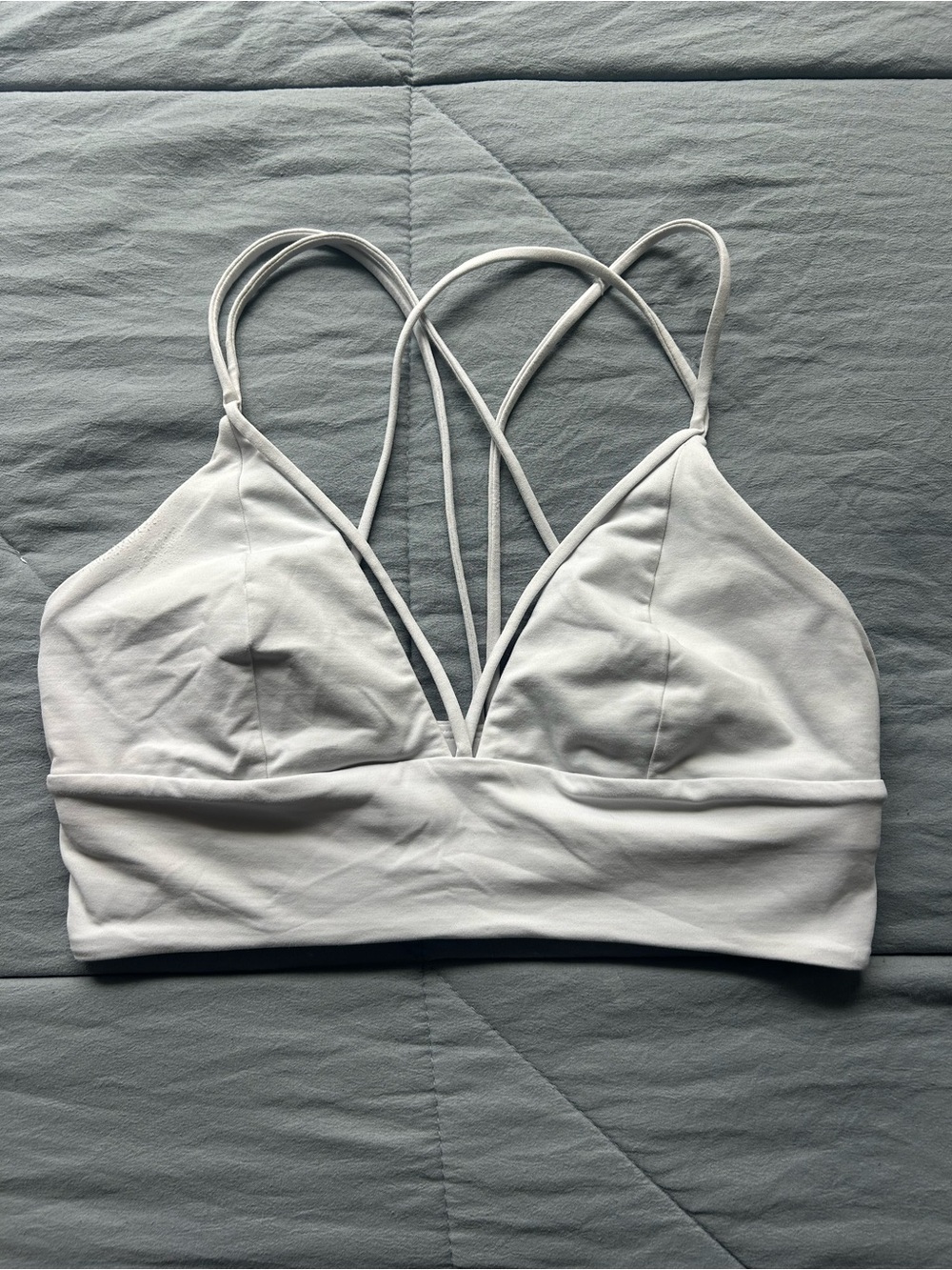 lululemon athletica White Sports Bra Size 8